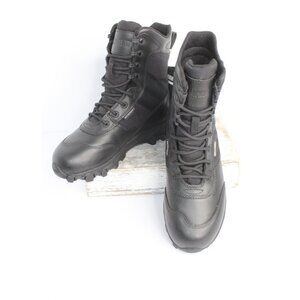 BLACKHAWK! Combat Boots Men's Size 5 Black Ops Leather Waterproof Cushioned